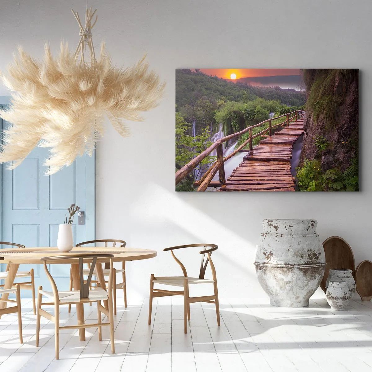 Canvastavla - Bild på duk - Otrolig skönhet - 120x80 cm