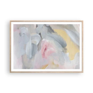 Affisch i ram av ljusek - I en pastellfärgad värld - 100x70 cm