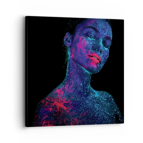 Canvastavla - Bild på duk - I sjärndammet - 30x30 cm