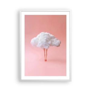 Affisch i vit ram - Söt utfästelse - 50x70 cm