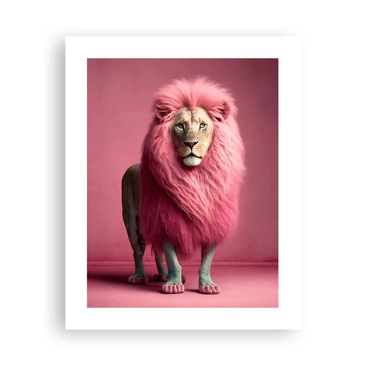 Affisch - Och du är inte längre rädd - 40x50 cm