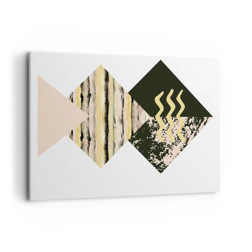 Canvastavla - Bild på duk - Inte så enkelt - 100x70 cm