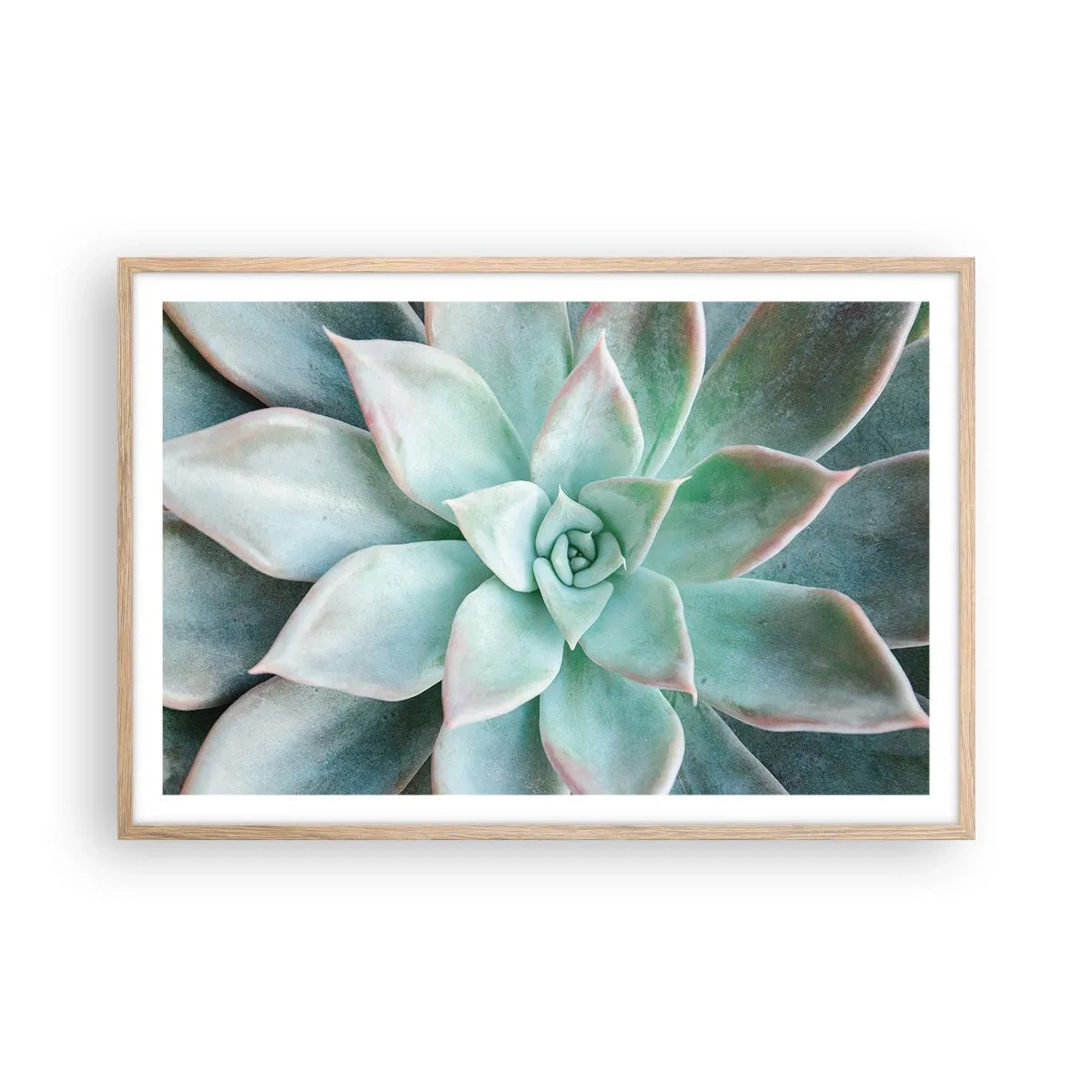 Affisch i ram av ljusek - Öknens hjärta - 91x61 cm