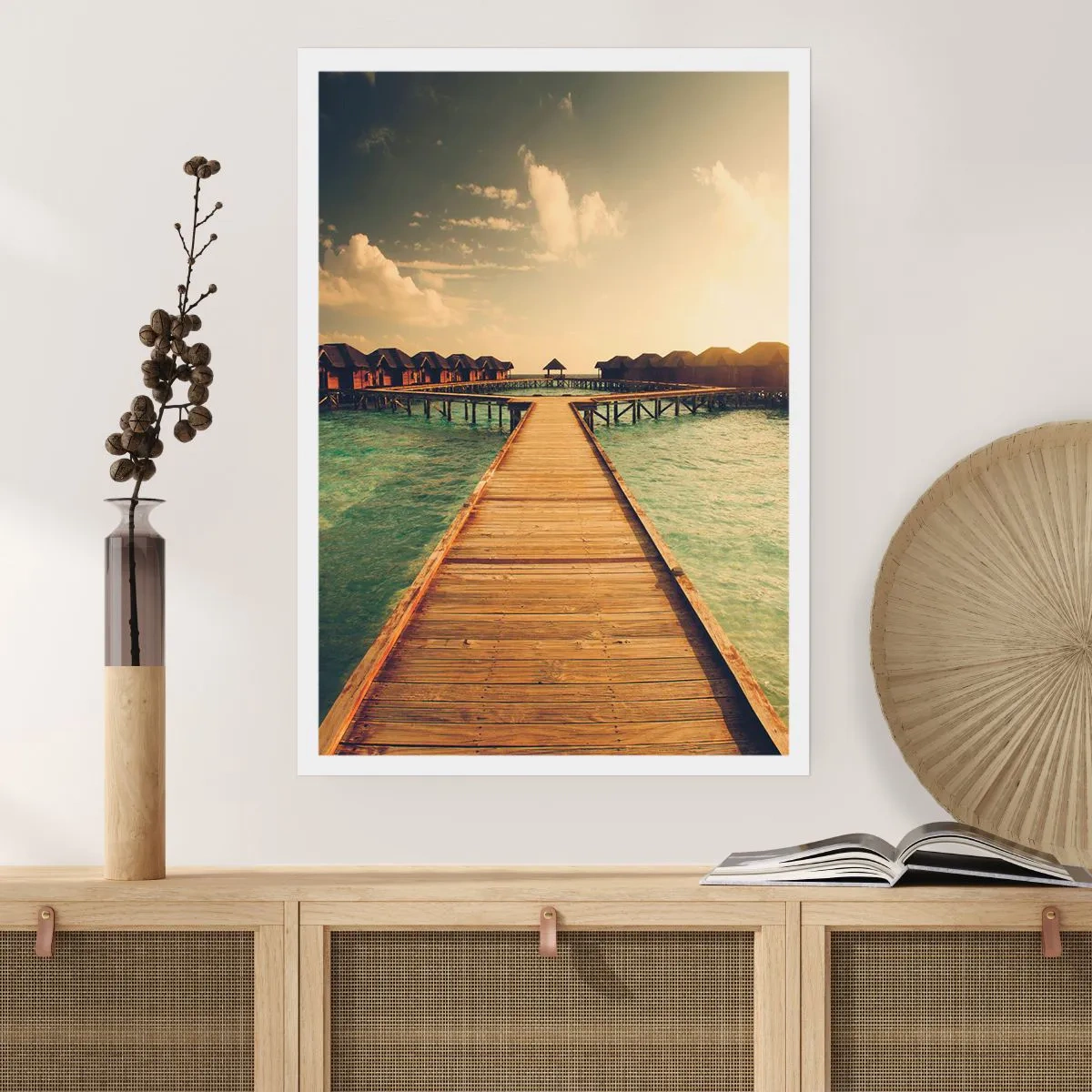 Affisch - Varm inbjudan - 70x100 cm