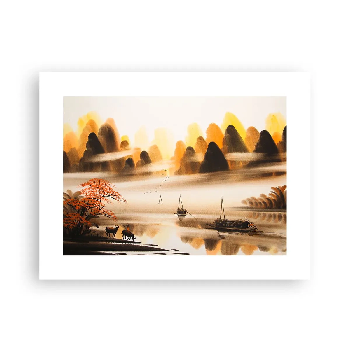 Affisch - Längre bort än Fjärran Östern - 40x30 cm