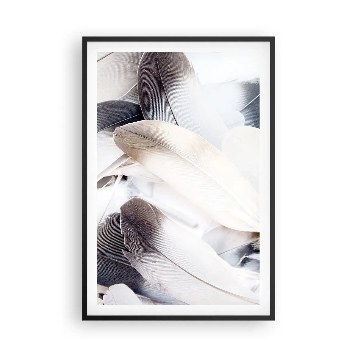 Affisch i svart ram - Nästan änglalik - 61x91 cm