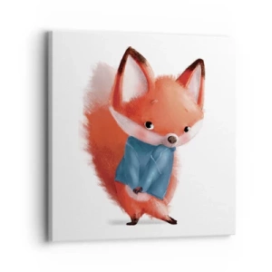 Canvastavla - Bild på duk - Ser jag bra ut? - 30x30 cm