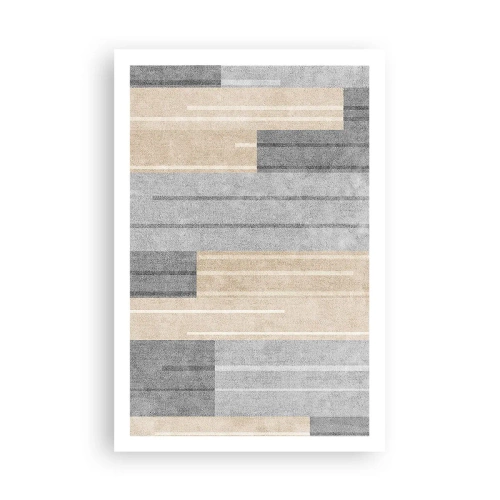 Affisch - Komposition: allt i lod - 61x91 cm