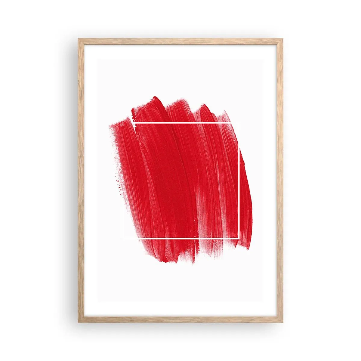 Affisch i ram av ljusek - Utanför ramen - 50x70 cm