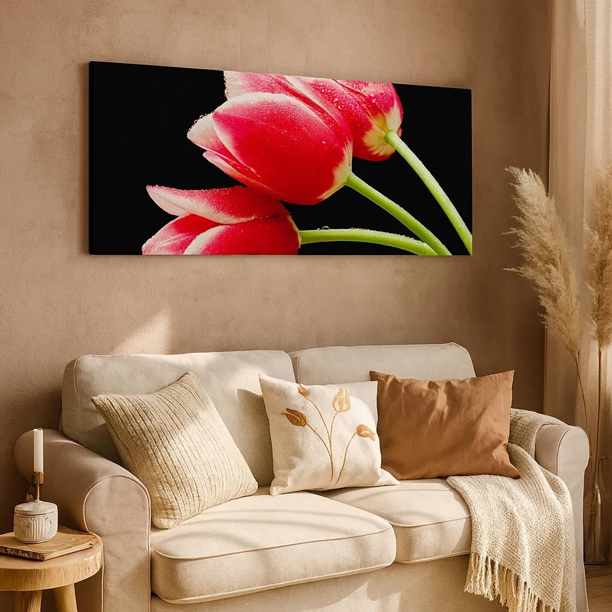 Canvastavla - Bild på duk - Ett löfte om en ren kärlek - 30x30 cm