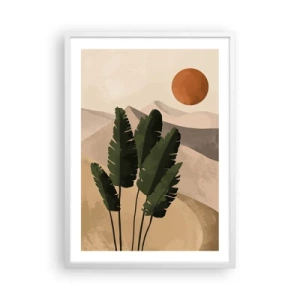 Affisch i vit ram - Livets triumf - 50x70 cm