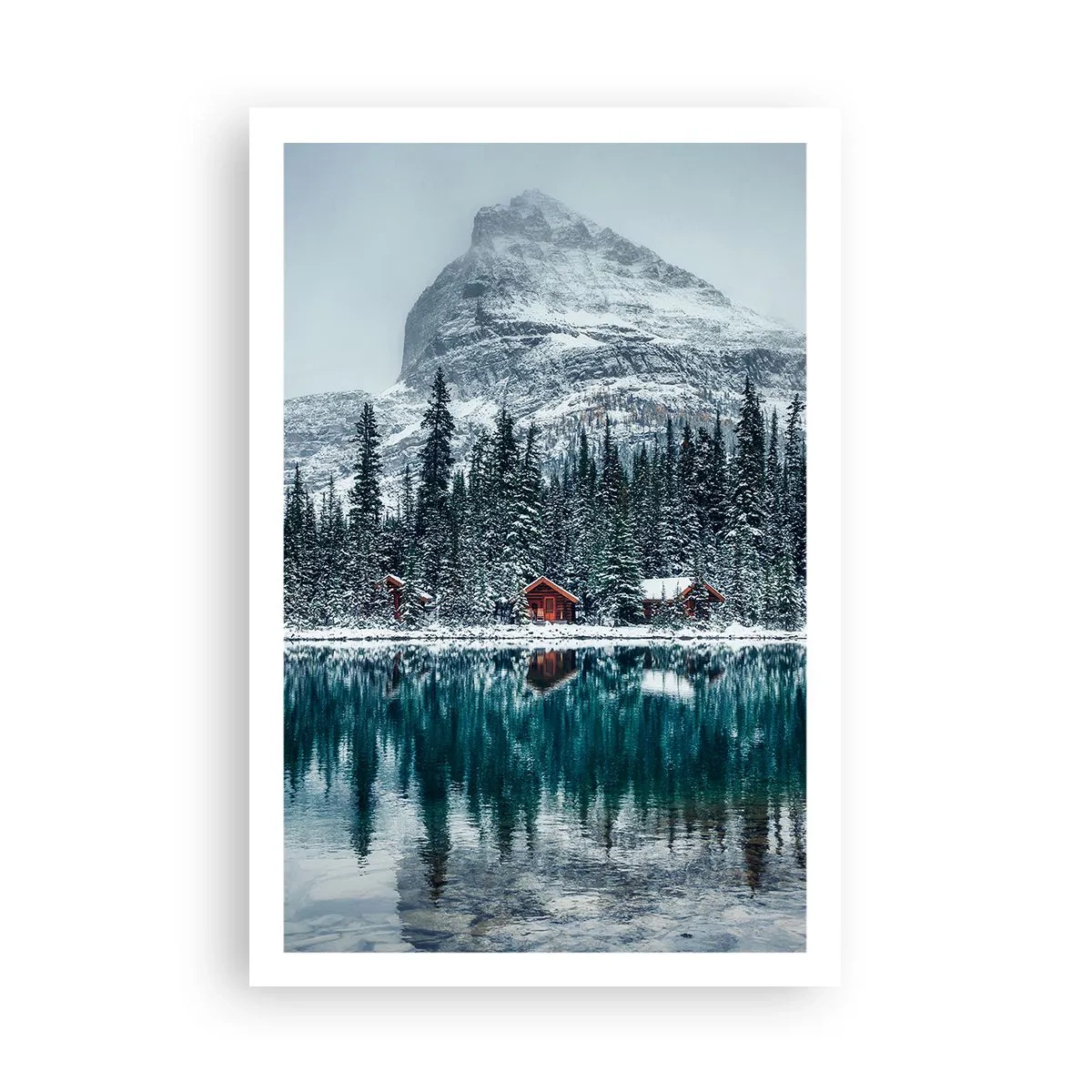 Affisch - Kanadensisk tillflyktsort - 61x91 cm