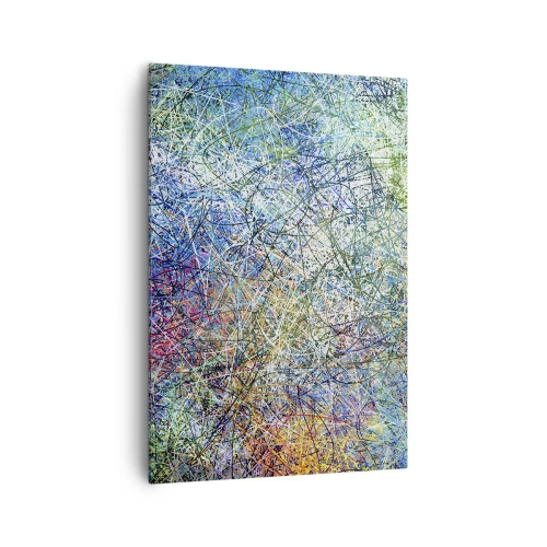 Canvastavla - Bild på duk - Det är inte så enkelt - 70x100 cm