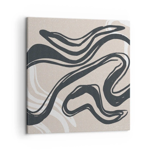 Canvastavla - Bild på duk - Mångfaldigt uttryck - 50x50 cm