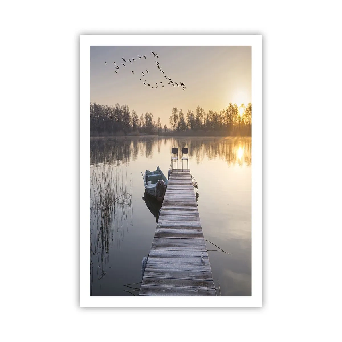 Affisch - Kommer tillbaka om en viss tid - 61x91 cm