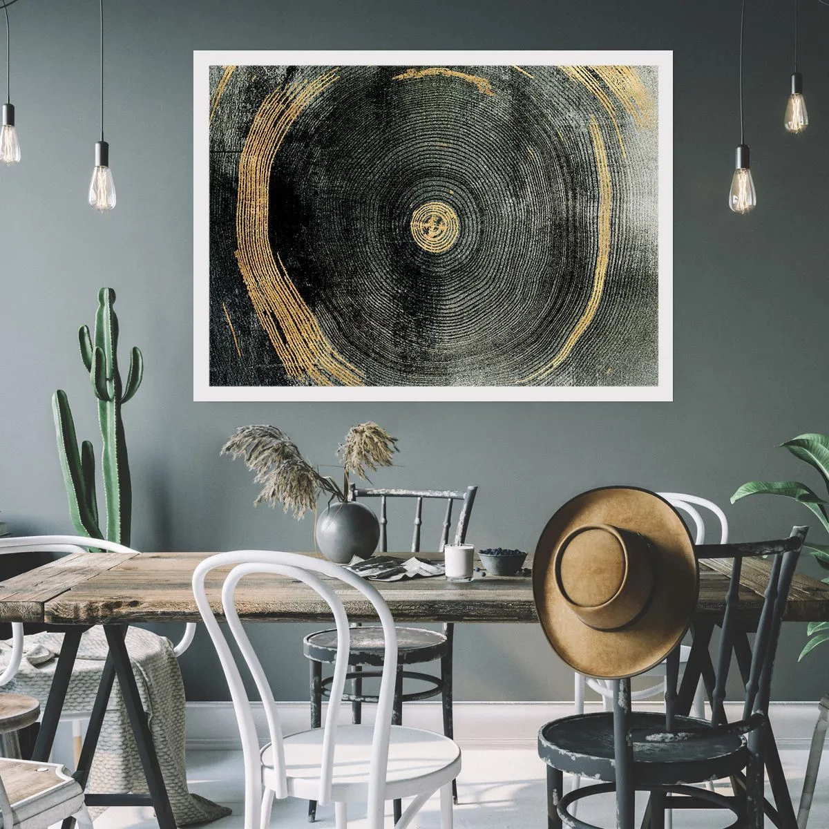 Affisch - Förändring och varaktighet - 100x70 cm