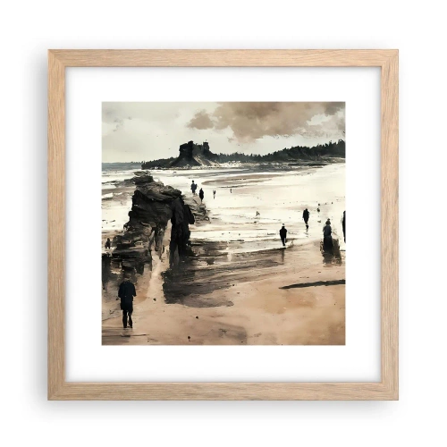 Affisch i ram av ljusek - Framkallade - 30x30 cm