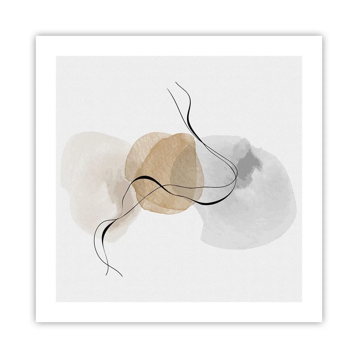 Affisch - Luftpärlor - 50x50 cm