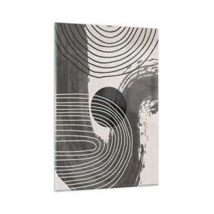 Glastavla - Bild på glas - Ovalen vinner - 80x120 cm