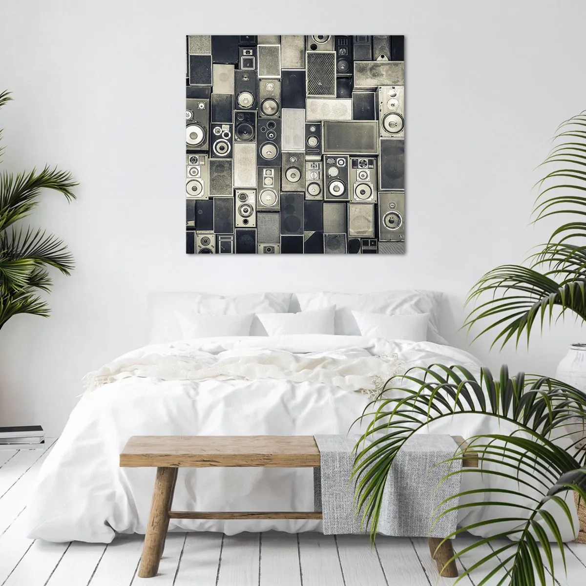 Canvastavla - Bild på duk - Allt väl - 40x40 cm