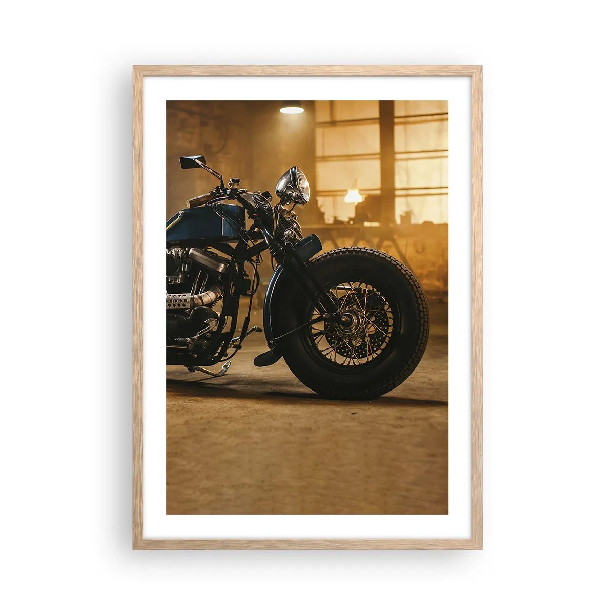 Affisch i ram av ljusek - Jag kan allt - 50x70 cm