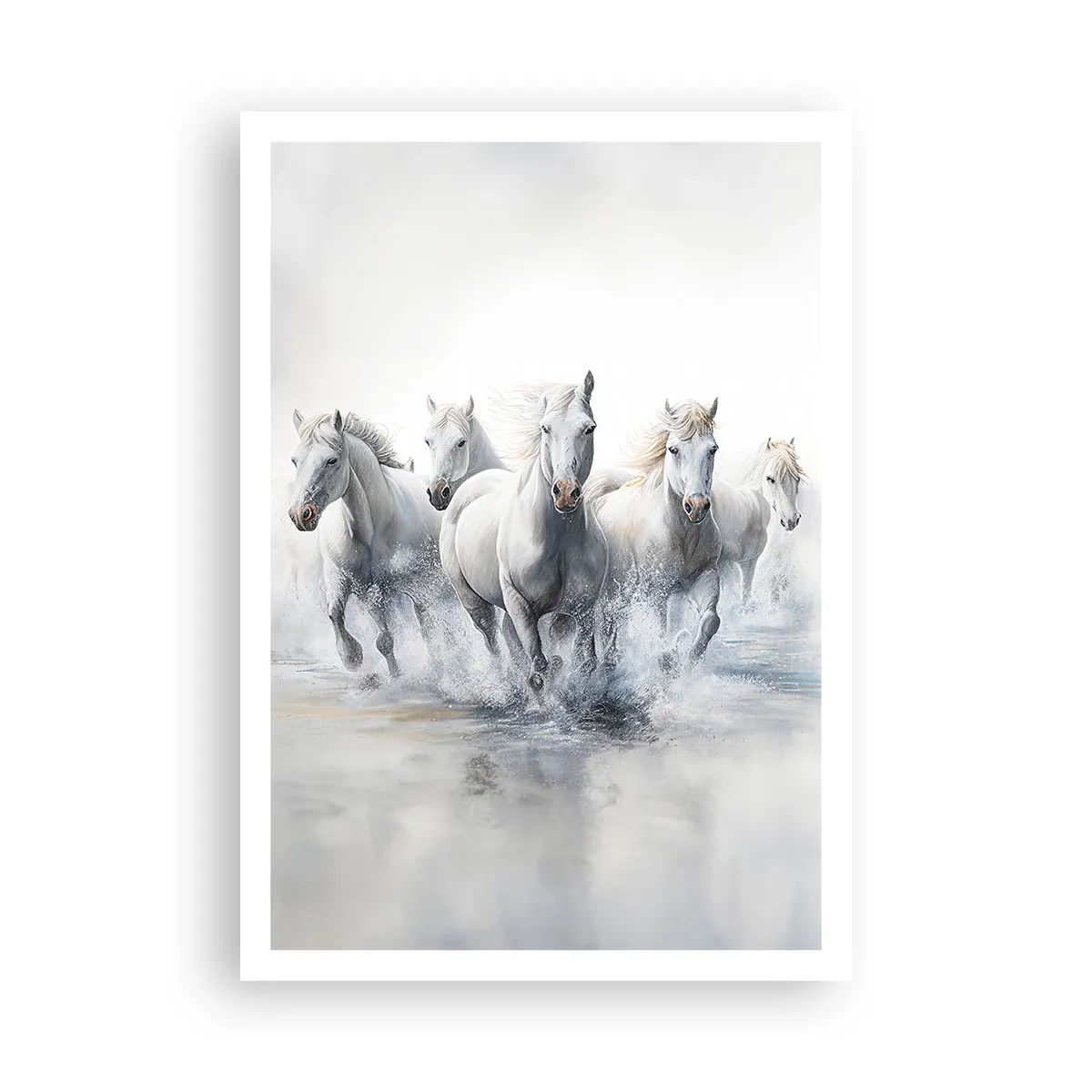 Affisch - Vit magi - 70x100 cm
