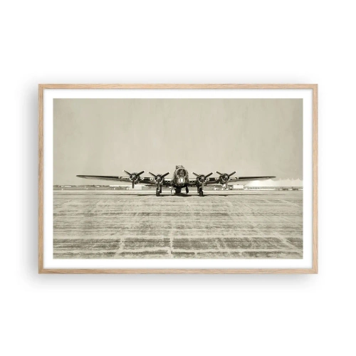 Affisch i ram av ljusek - Redo som vanligt - 91x61 cm