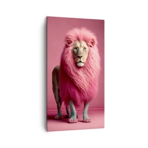 Canvastavla - Bild på duk - Och du är inte längre rädd - 45x80 cm