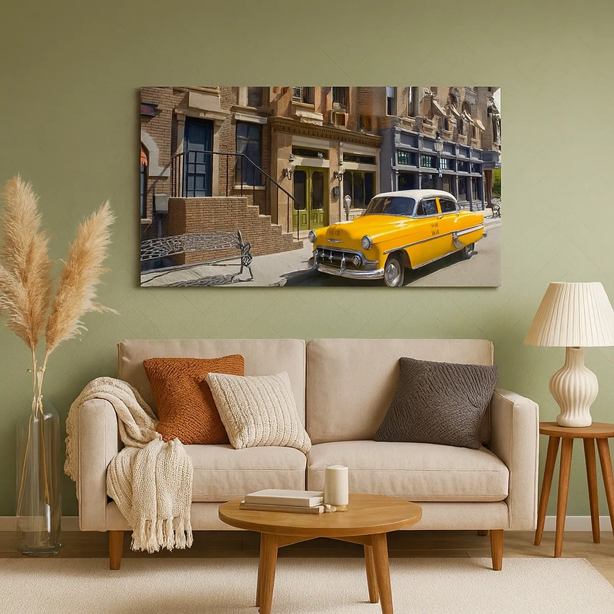 Canvastavla - Bild på duk - Once Upon a Time in America - 30x30 cm