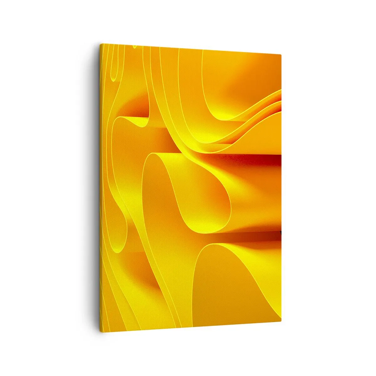 Canvastavla - Bild på duk - Som solens vågor - 50x70 cm