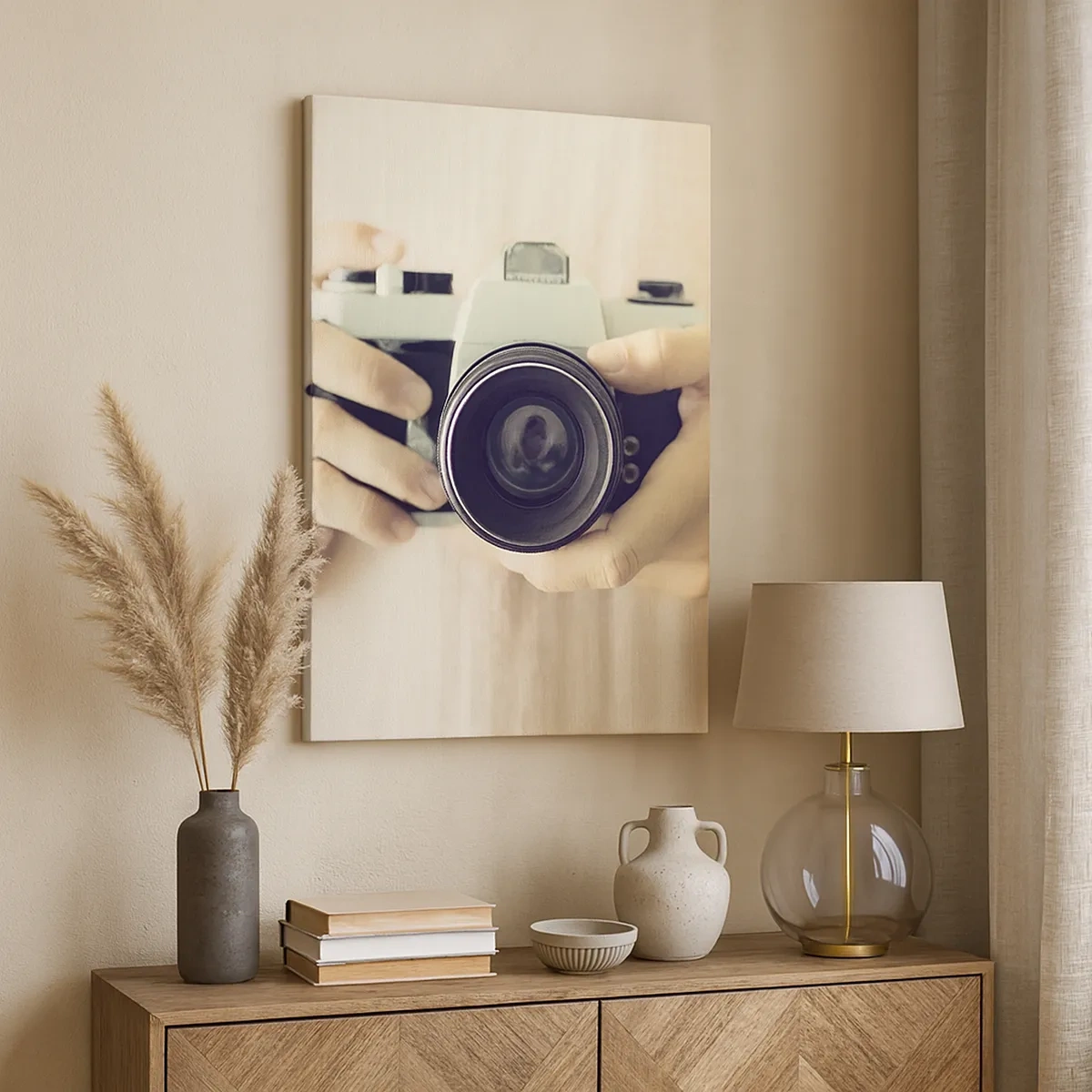 Canvastavla - Bild på duk - För att veta mer... - 50x70 cm