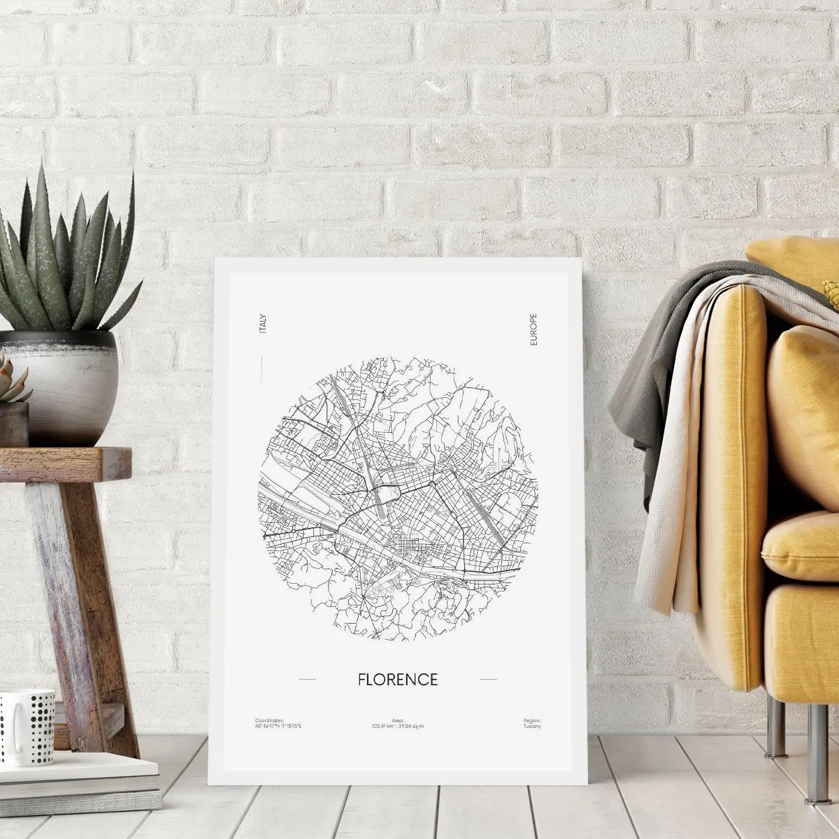 Affisch - Florens anatomi - 70x100 cm