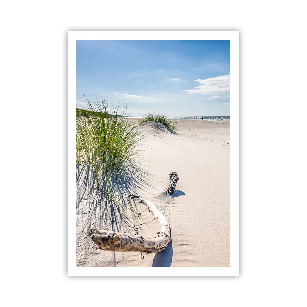 Affisch - Vackrast? Östersjöstrand - 70x100 cm