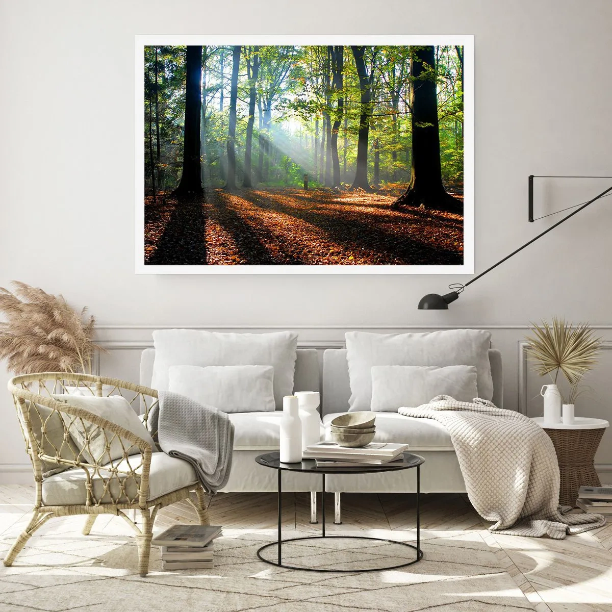 Affisch - Sken-och skuggspel - 50x40 cm