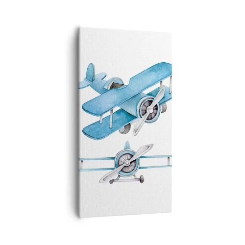 Canvastavla - Bild på duk - En född vinnare - 55x100 cm