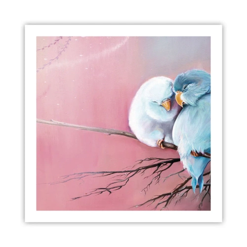 Affisch - Lägga till något?… - 60x60 cm