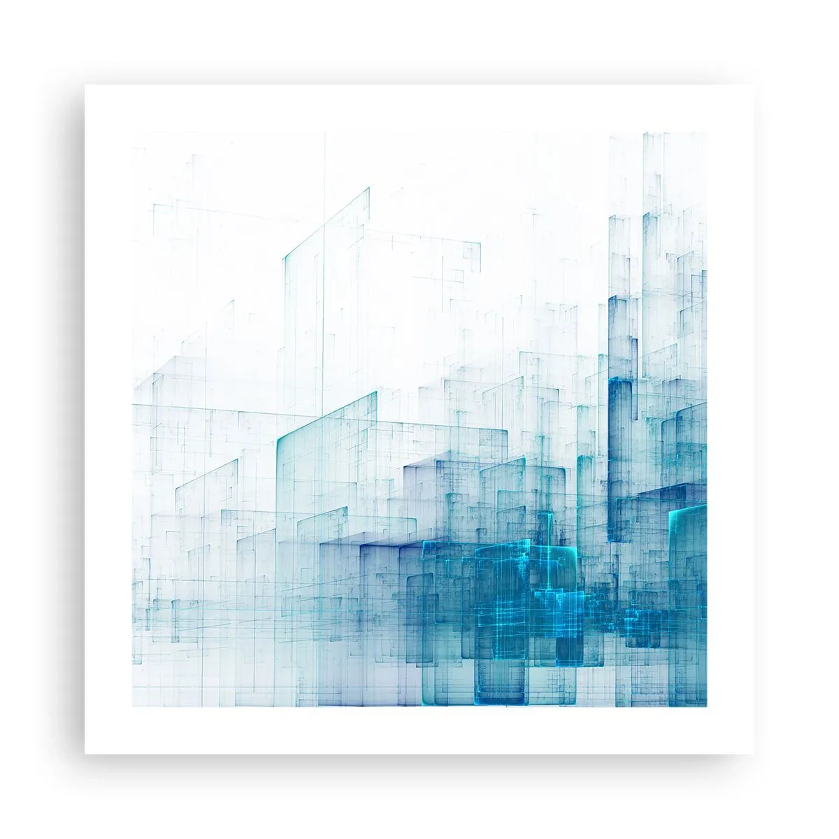Affisch - Hur utrymmet blev till - 50x50 cm