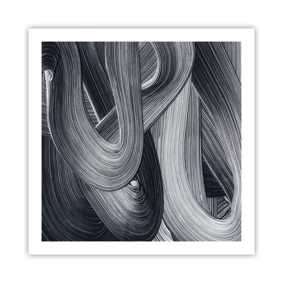 Affisch - Verklighetens flythet - 60x60 cm