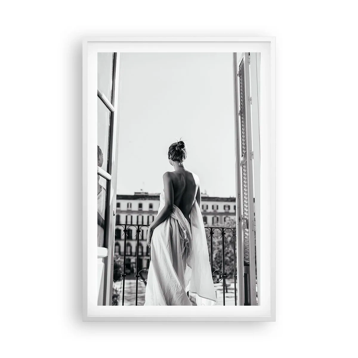 Affisch i vit ram - Sinnen vaknar - 61x91 cm