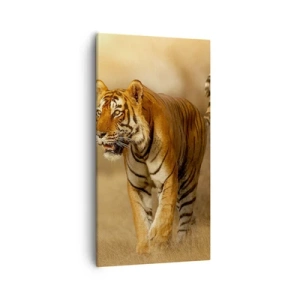 Canvastavla - Bild på duk - Före attack - 55x100 cm