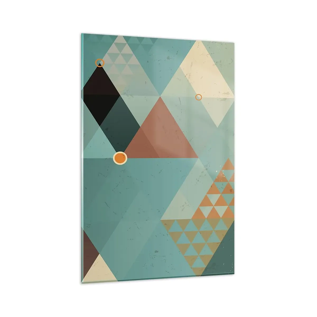 Glastavla - Bild på glas - Mångfaldens enighet, enighetens mångfald - 80x120 cm