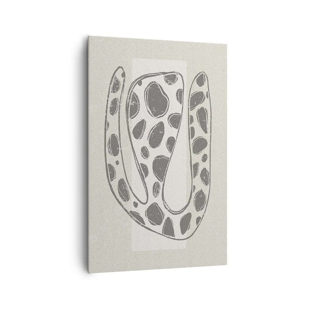 Canvastavla - Bild på duk - En bisarr varelse - 80x120 cm