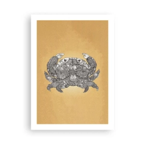 Affisch - Herr Krabba berättar - 50x70 cm