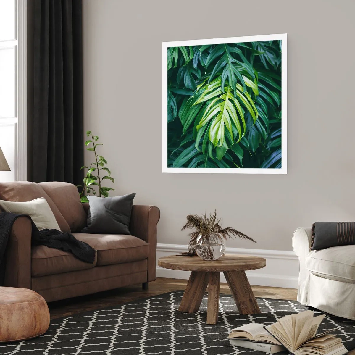 Affisch - Doppa sig i fräschheten - 50x50 cm