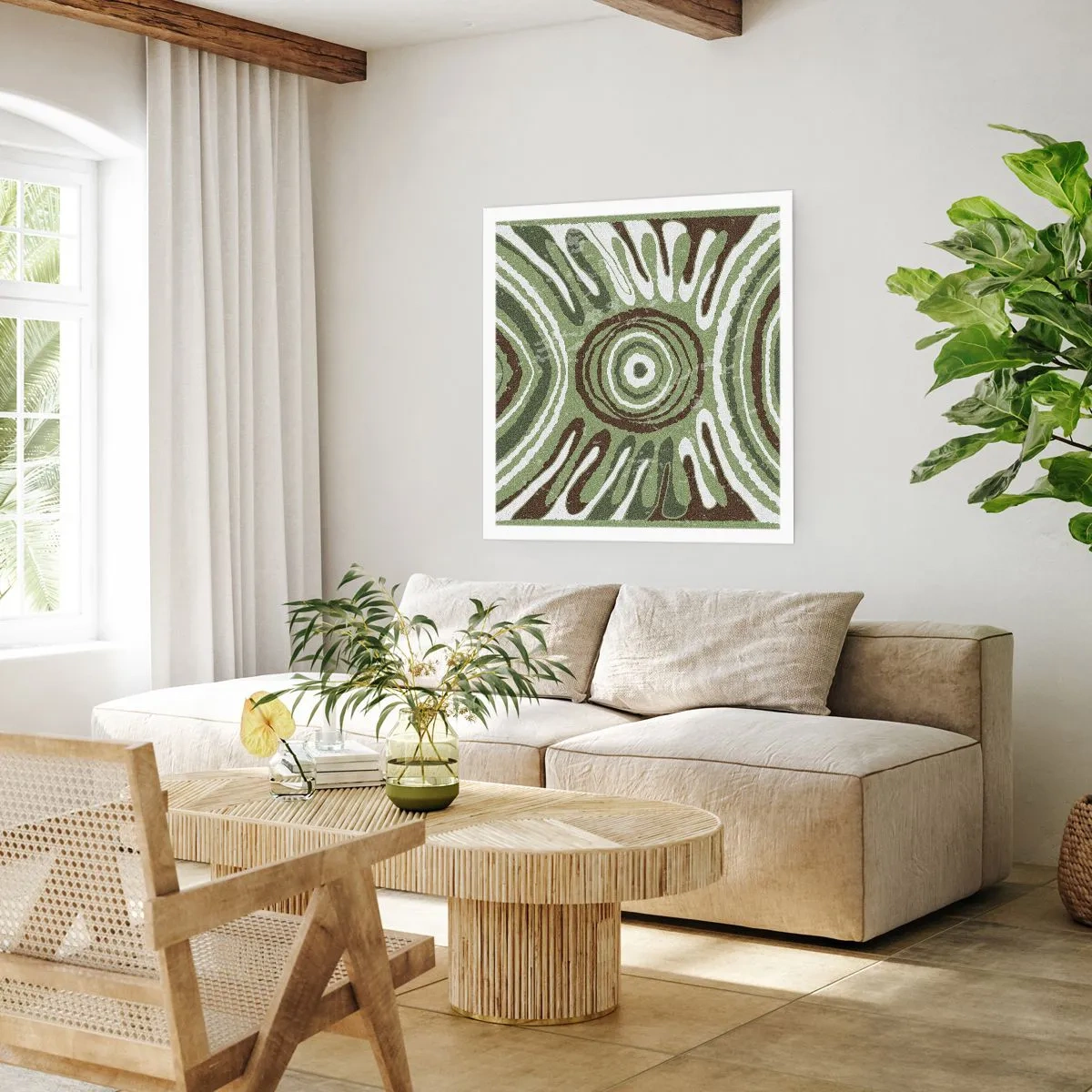 Affisch - Explosion av känslor - 50x50 cm
