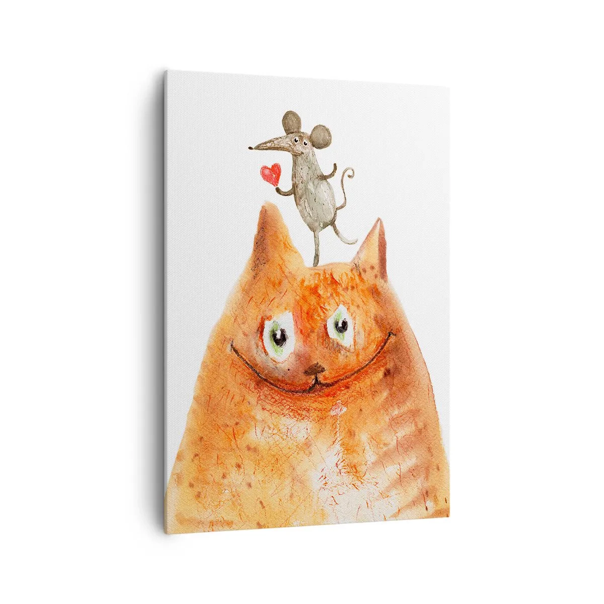 Canvastavla - Bild på duk - Kärlekens paradoxer - 70x100 cm