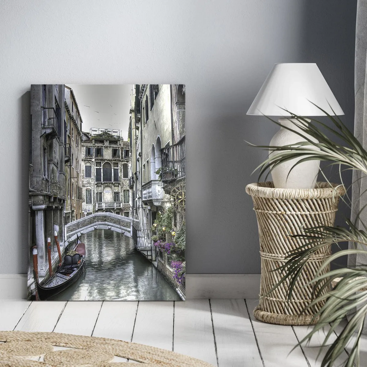 Canvastavla - Bild på duk - Tyst begrundan sedan några sekel - 50x70 cm