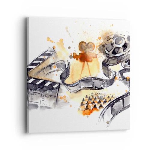 Canvastavla - Bild på duk - I drömmarnas land - 40x40 cm