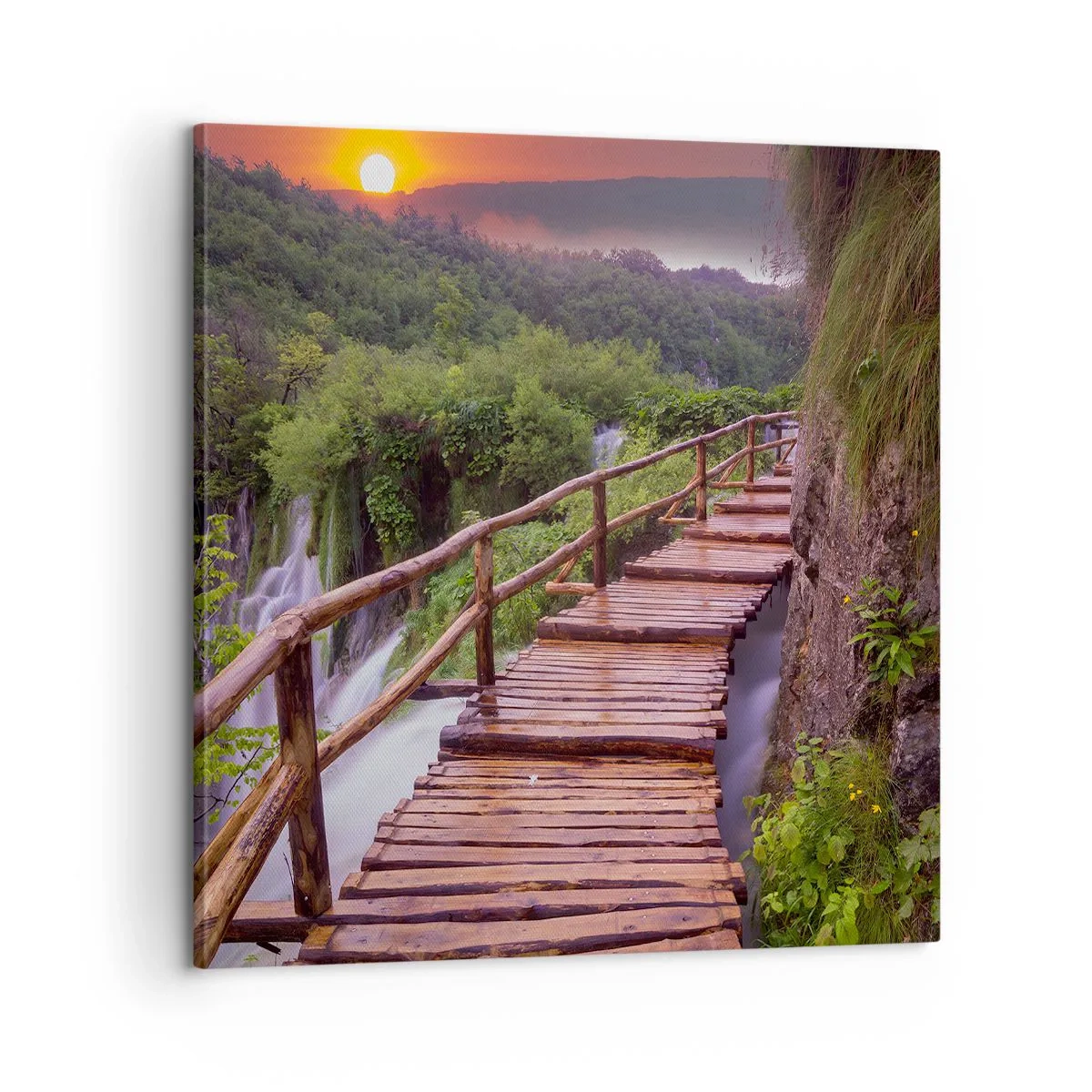 Canvastavla - Bild på duk - Otrolig skönhet - 60x60 cm