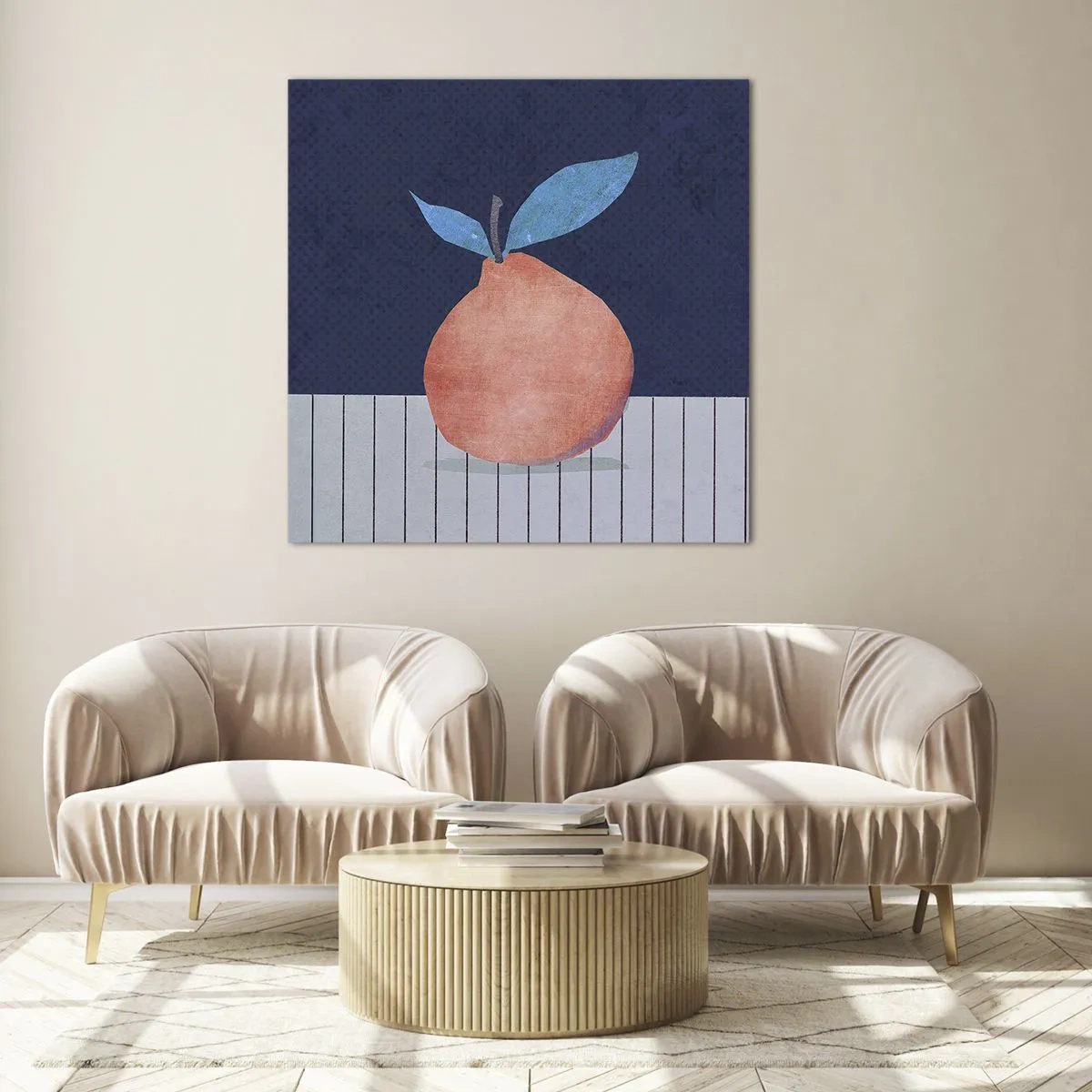 Glastavla - Bild på glas - Konvexitet och planhet - 70x70 cm